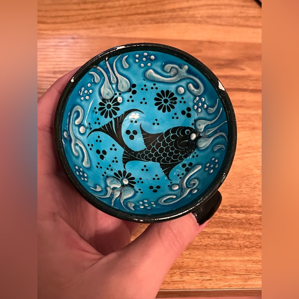 Vintage Ceramics Little Bowl from Turkey (2)